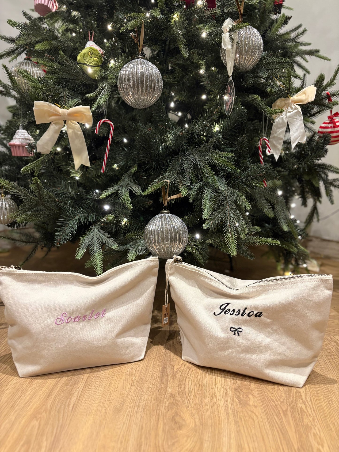 PERSONALISED ORGANIC MAKEUP BAG