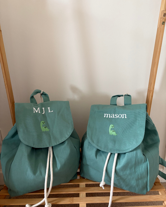 SAGE PERSONALISED ORGANIC RUCKSACK