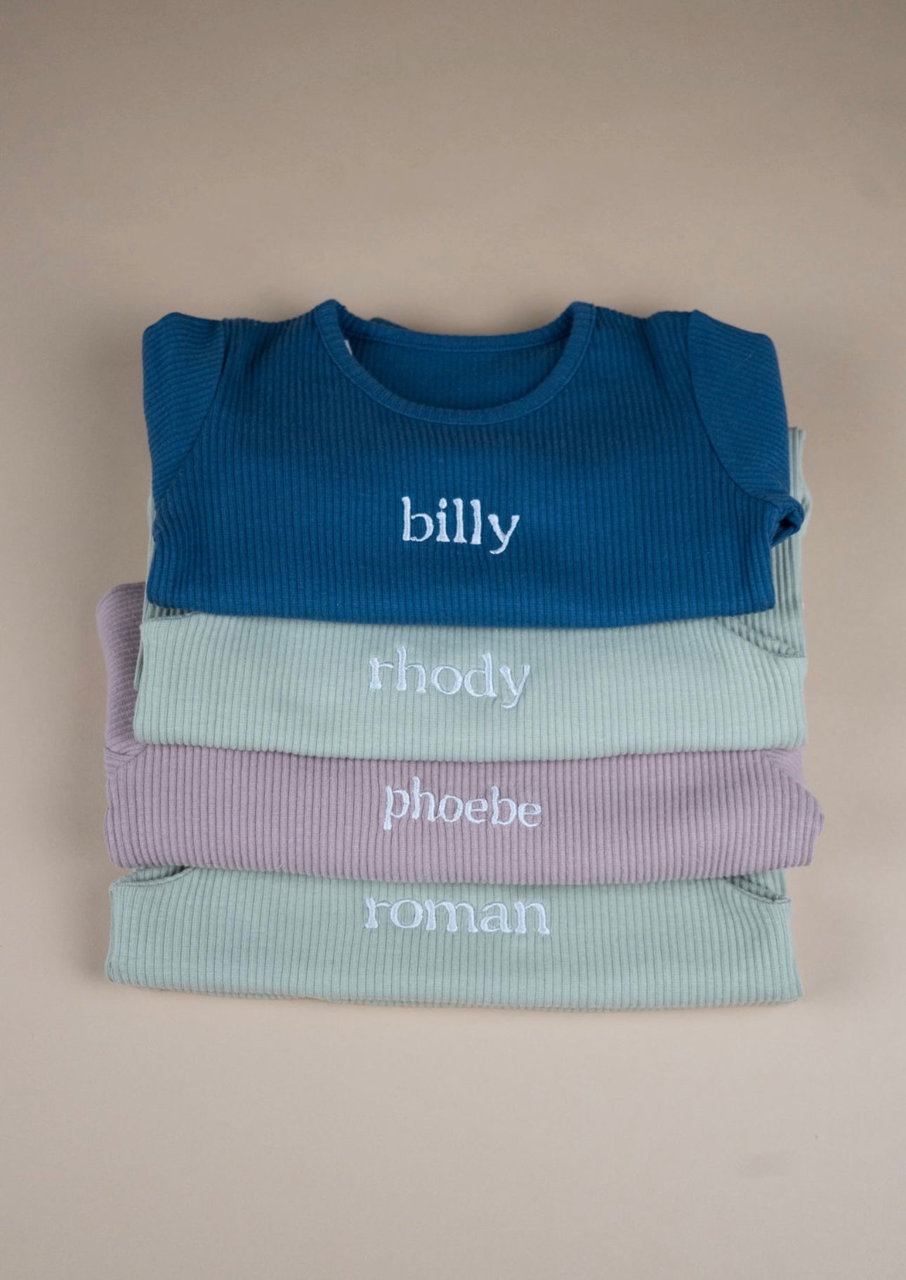 Personalised Ribbed Lounge Set