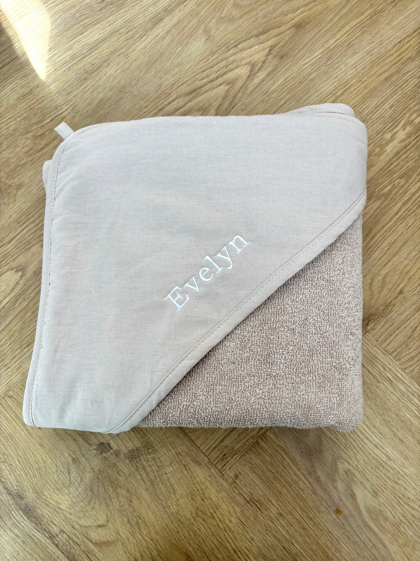 Personalised baby/toddler towel