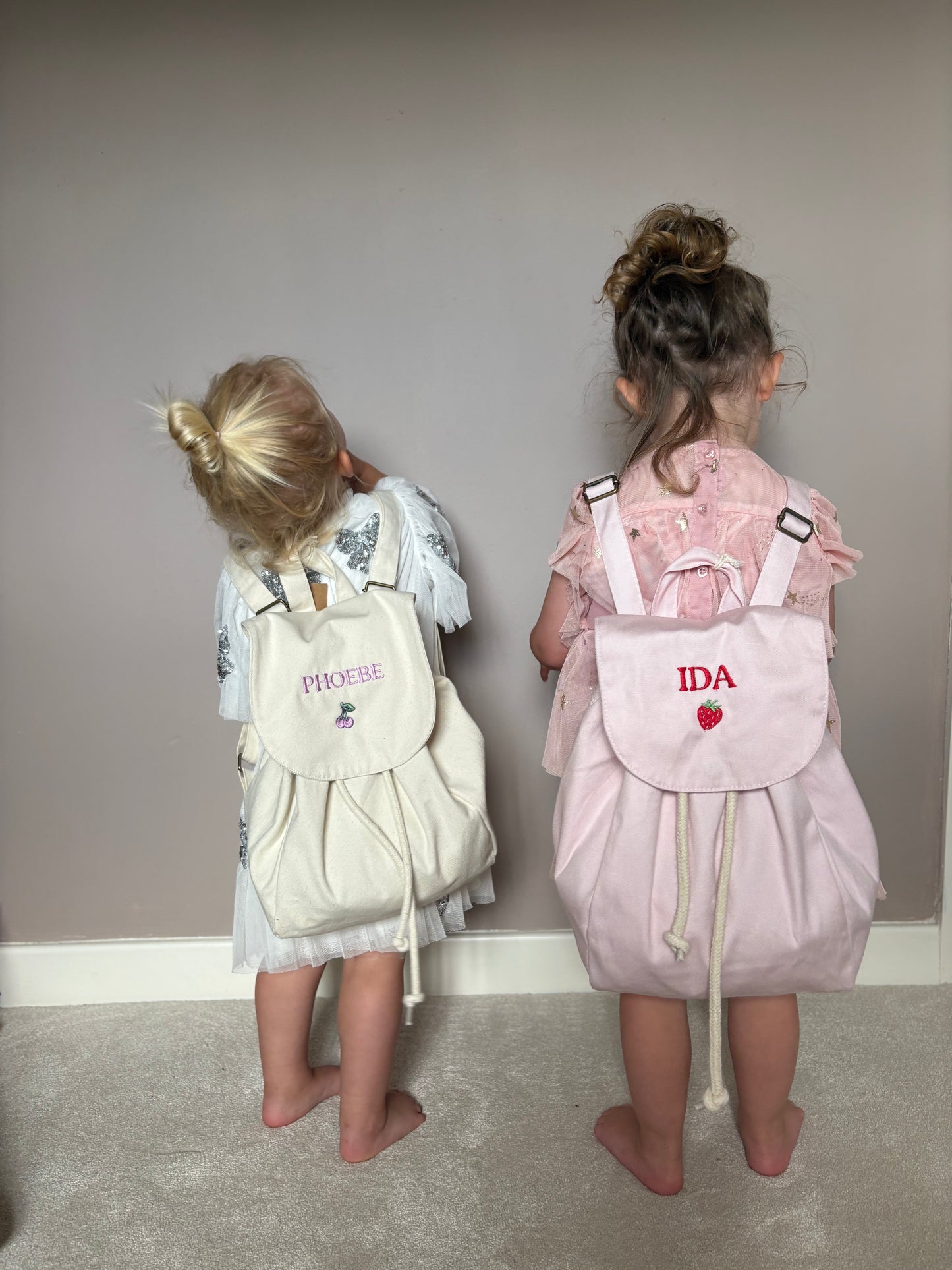 PERSONALISED ORGANIC COTTON BACKPACK