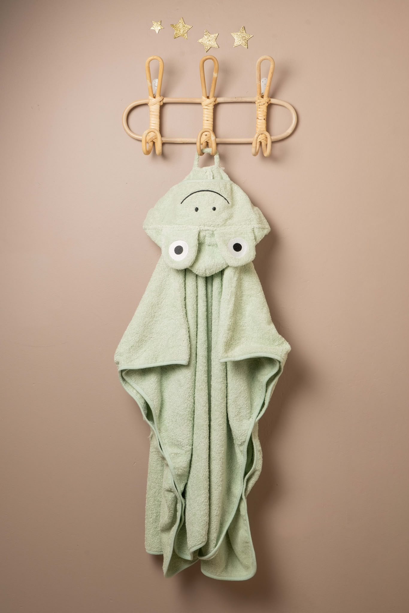 PERSONALISED FROG HOODED PONCHO